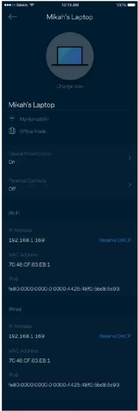 LINKSYS Atlas Pro 6 MX5502 - Egy eszkocz adatainak megtekintéséhez vagy módosításához - 1