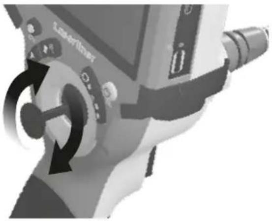 Laserliner InspectorCamera 3DX - Kamerapään suuntaaminen - 1