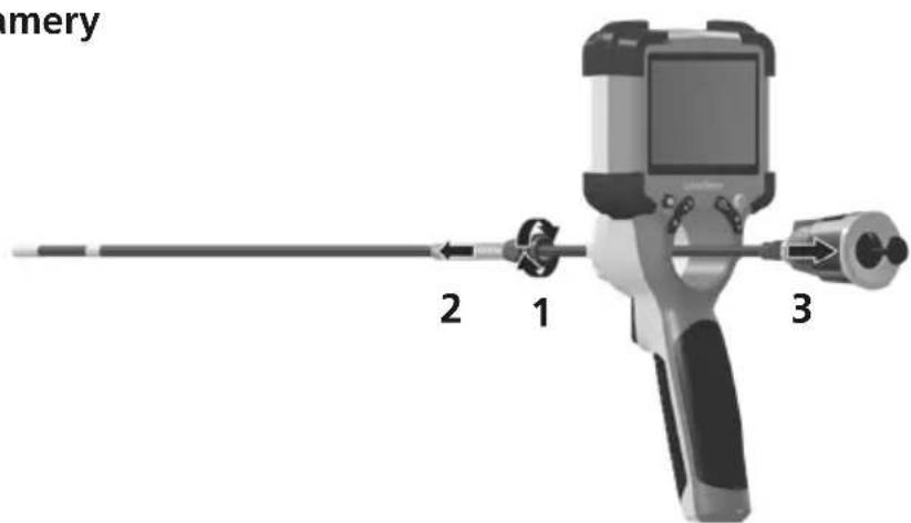 Laserliner InspectorCamera 3DX - Wymiana modułukamery - 1