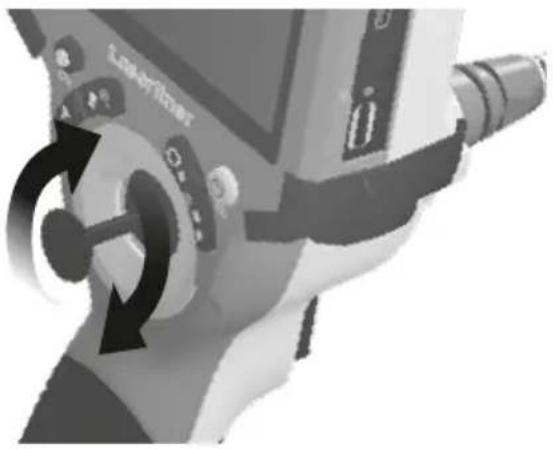 Laserliner InspectorCamera 3DX - Ustawianie glowicy kamery - 1