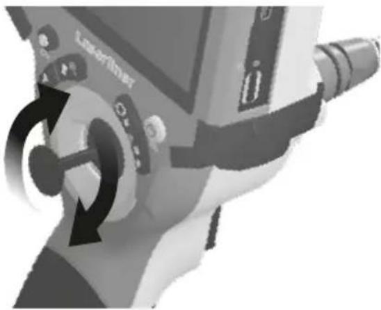 Laserliner InspectorCamera 3DX - Camera head adjustment - 1