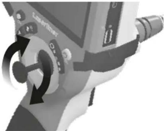 Laserliner InspectorCamera 3DX - Orientamento della testina di ripresa - 1