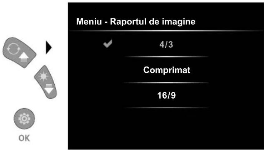 Laserliner VideoInspector XXL - Modul de setare: Raportul de imagine - 1