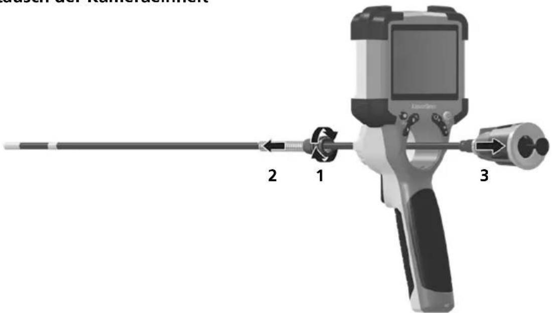Laserliner VideoInspector XXL - Austausch der Kameraeinheit - 1