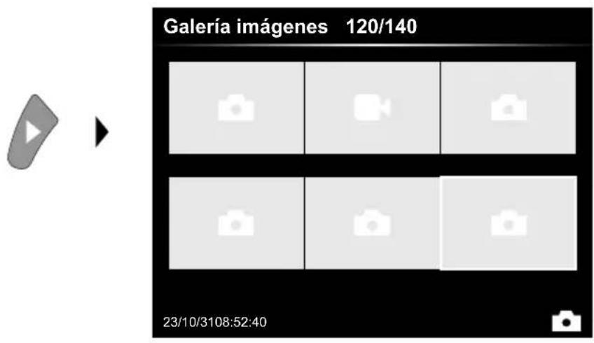 Laserliner VideoInspector XXL - Modo de reproduccion: Reproduccion deotos y videos - 1