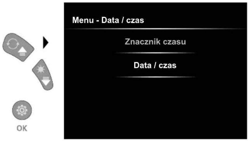 Laserliner VideoInspector XXL - Tryb konfigurazioni: Data / czas - 1