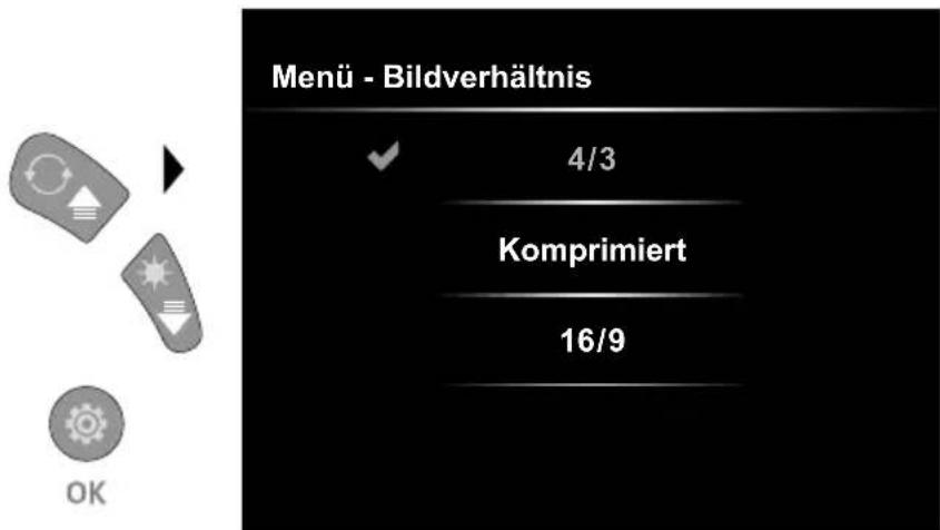 Laserliner VideoInspector XXL - Einstellungsmodus: Bildverhältnis - 1