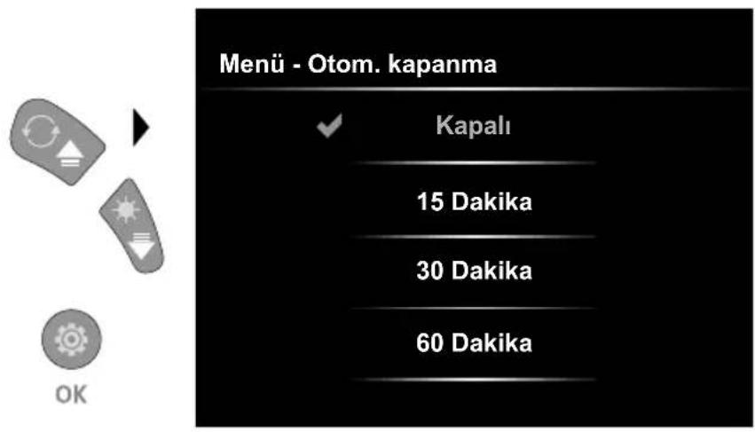 Laserliner VideoInspector XXL - Ayar modu: Otomatik kapanma - 1