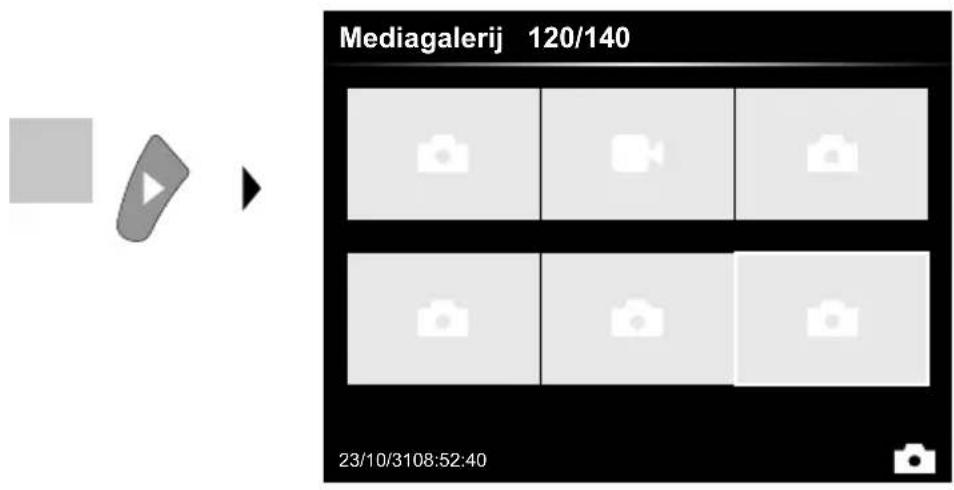 Laserliner VideoInspector XXL - Weergavemodus: Weergave van Foto- / video-opnames - 1