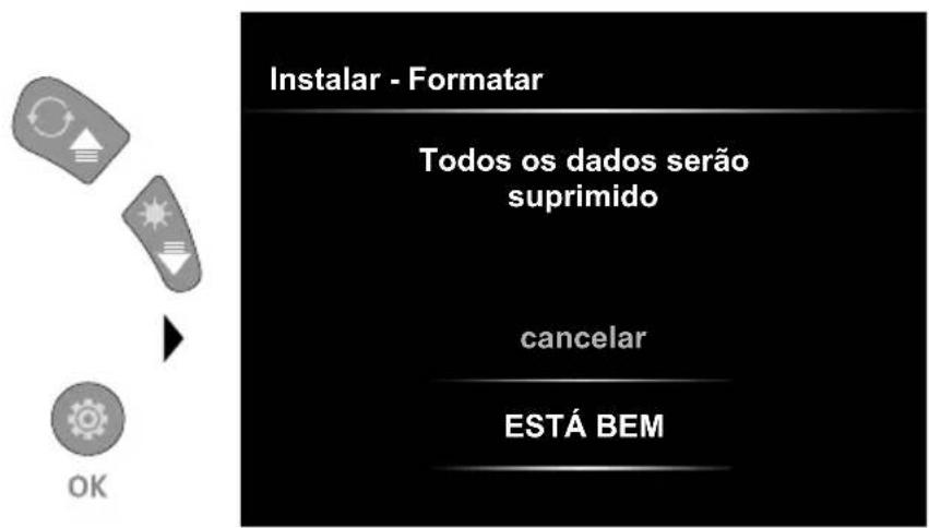 Laserliner VideoInspector XXL - Modo de ajuste: Formatear cartao - 1