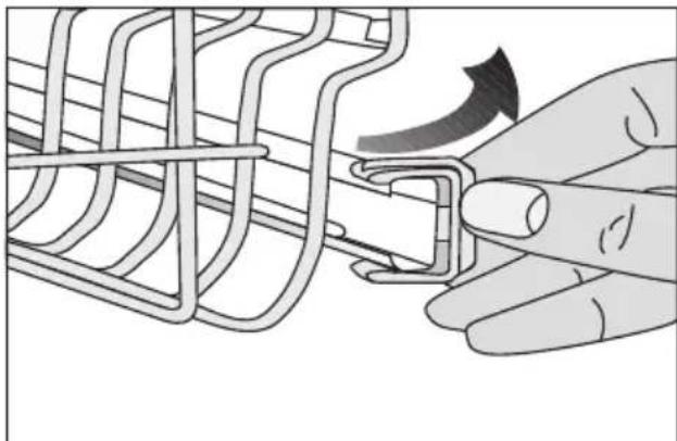 TEKA DFI 46750 - Réglage en hauteur du panier vide - 1