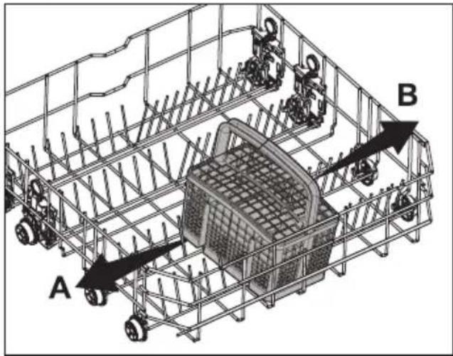 TEKA DFI 46750 - Support à hauteur ajustable du panier supérieur - 2