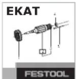FESTOOL ETS EC 1253 EQ - Loukkaantumisvaara, sähköiskuvaara - 2