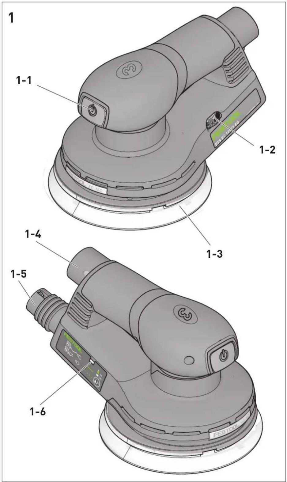 FESTOOL ETS EC 1253 EQ - 1