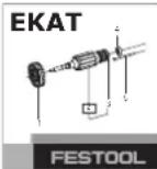 FESTOOL ETS EC 1253 EQ - ATENÇÃO - 2