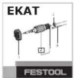 FESTOOL ETS EC 1253 EQ - Peligro de lesiones, electrocución - 2