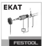 FESTOOL ETS EC 1253 EQ - Gevaar voor letsel, elektrische schokken - 2