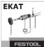 FESTOOL ETS EC 1253 EQ - Verletzungsgefahr, Stromschlag - 2