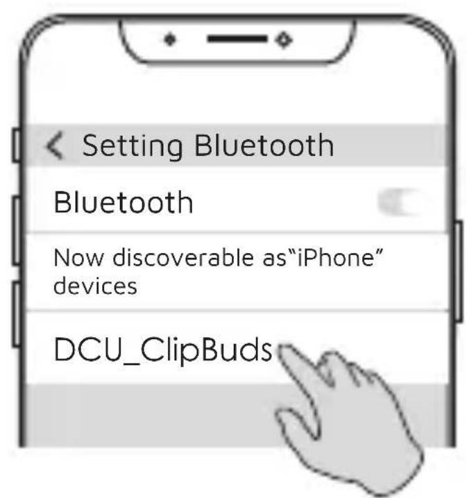 DCU Clip Buds 34152060 - Emparejamento - 2