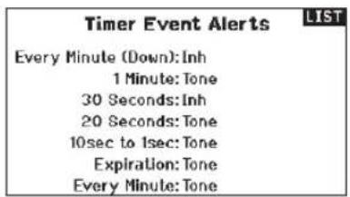SPEKTRUM NX7e+ - Timer - 3