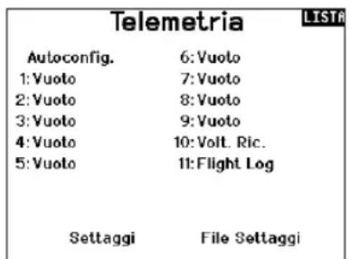 SPEKTRUM NX7e+ - Configurazione automatica della telemetria - 1