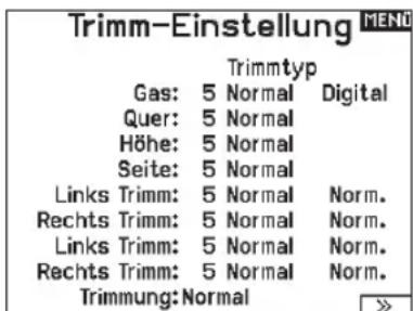 SPEKTRUM NX7e+ - Gastrimmtyp - 1