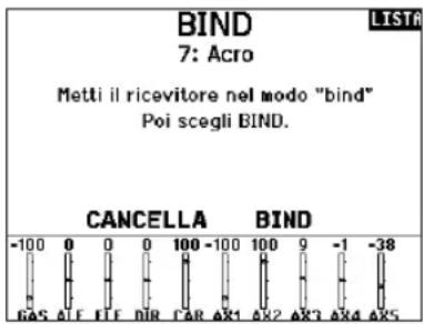 SPEKTRUM NX7e+ - Bind (connessione) - 1