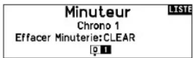 SPEKTRUM NX7e+ - Chronomètre - 2