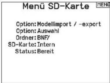 SPEKTRUM NX7e+ - Manuelles Installieren der Firmware Aktualisierungen - 1