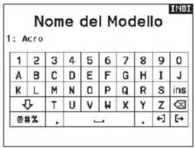 SPEKTRUM NX7e+ - Nome modello - 1