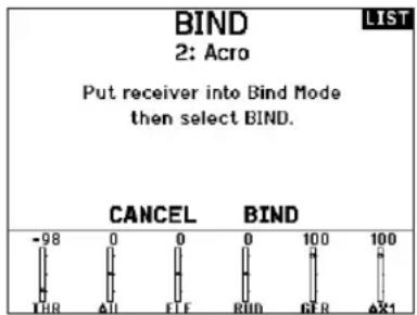 SPEKTRUM NX7e+ - Bind - 1