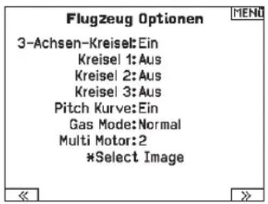 SPEKTRUM NX7e+ - Multi Motor Kontrolle (Systemeinstellung) - 1