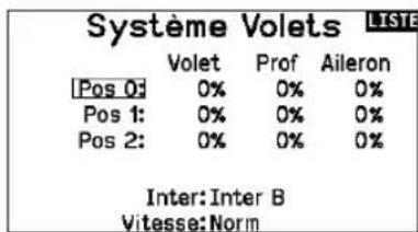 SPEKTRUM NX7e+ - Système de volets - 1