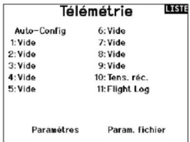 SPEKTRUM NX7e+ - Configuration automatique de la télémétrie - 1