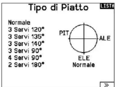 SPEKTRUM NX7e+ - Tipo di piatto - 1