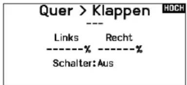 SPEKTRUM NX7e+ - Klappe zu Höhenruder - 3