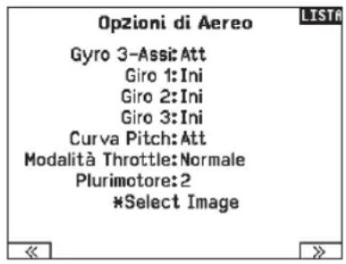 SPEKTRUM NX7e+ - Per rinominare i motori: - 1