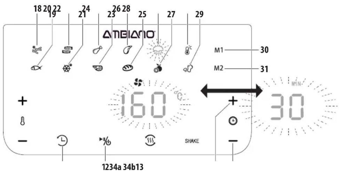 Ambiano GTAF18 - Geheugenplaats oproepen - 1