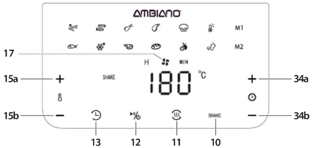 Ambiano GTAF18 - diff éré 13 si vous voulez préparer des aliments périssables (p. ex. de la viande ou du poisson). - 2