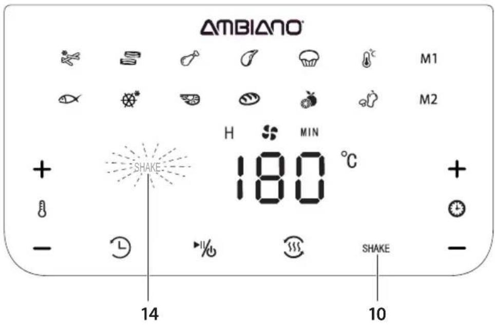 Ambiano GTAF18 - Fruit drogen - 3