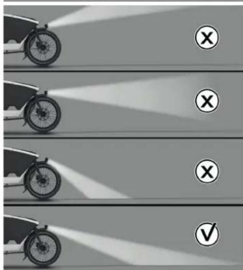 Urban Arrow Tender 1000 - Instellen van de verlichting - 2