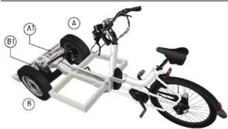 Urban Arrow Tender 1000 - Entfernen des Vorderrads - 2