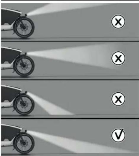Urban Arrow Tender 1000 - Configurer les lampes - 2