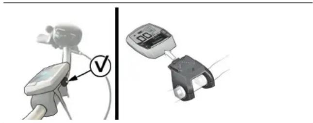 Urban Arrow Tender 1000 - Insérer, retirer, sécuriser et charger l'aff chage Intuvia - 1