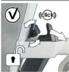 Urban Arrow Tender 1000 - Insérer, retirer, sécuriser et charger l'aff chage Intuvia - 11