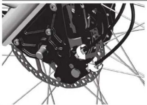 Urban Arrow Tender 1000 - Alignment of the mark on the twist shifter body - 1