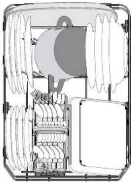 INDESIT IN2IE10CS80 - SKLOPNÉ OPĚRKY S NASTAVITELNOU POLOHOU - 1