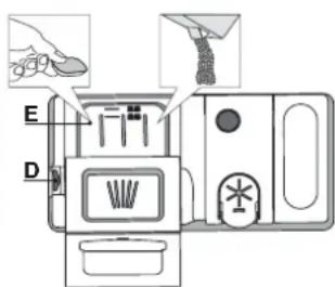 INDESIT IN2IE10CS80 - FILLING THE DETERGENT DISPENSER - 1
