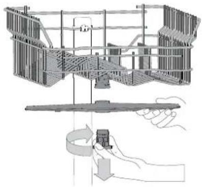 INDESIT IN2IE10CS80 - NETTOYER LES BRAS D'ASPERSION - 1
