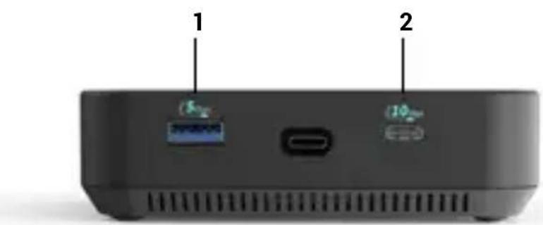 i-TEC C31TRIPLE4KDOCKPDPRO - Panel górný: - 1